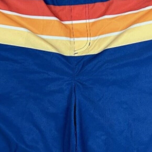 NWT Chubbies 7" Small Athleisure Navy Blue‎ Sunrise Salutations Board Shorts - Picture 4 of 7